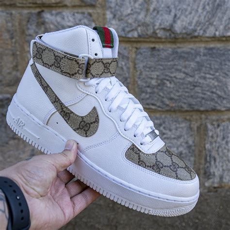 air force one high gucci|Gucci Air Force One sneakers.